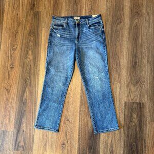 Kut From The Kloth Rosa Ankle Jeans Womens 12 High Rise Vintage Straight NWT